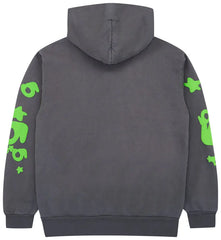 Sp5der Slate Grey Beluga Hoodie