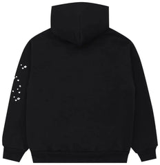 Sp5der Black OG Web Hoodie