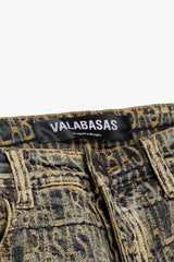VALABASAS IMPRINT VINTAGE WASH STACKED FLARE JEAN