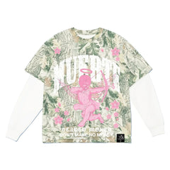 Angel Blossom Camo 2fer Tee