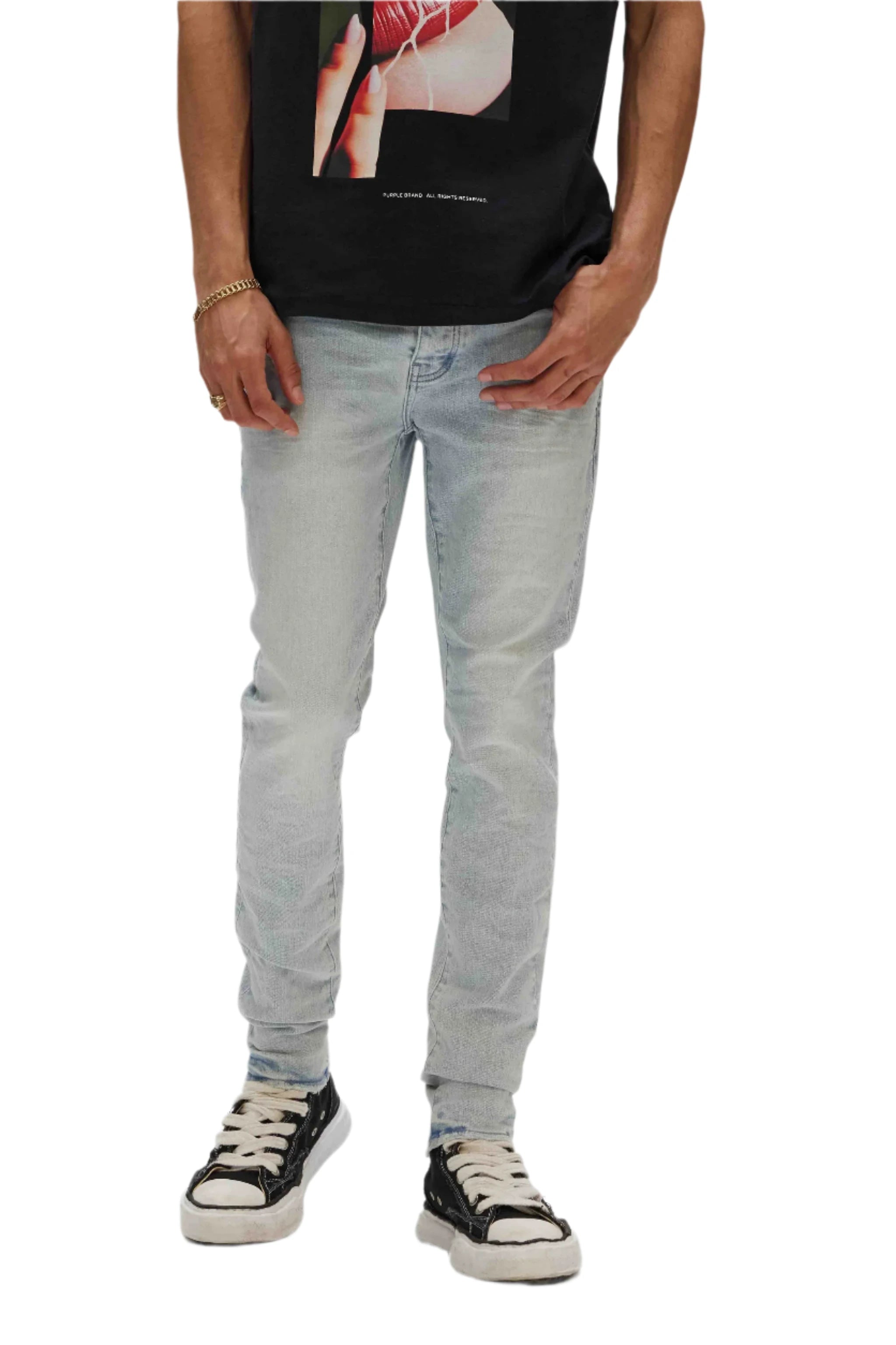 Purple Brand P001 Ciel Blue Jeans