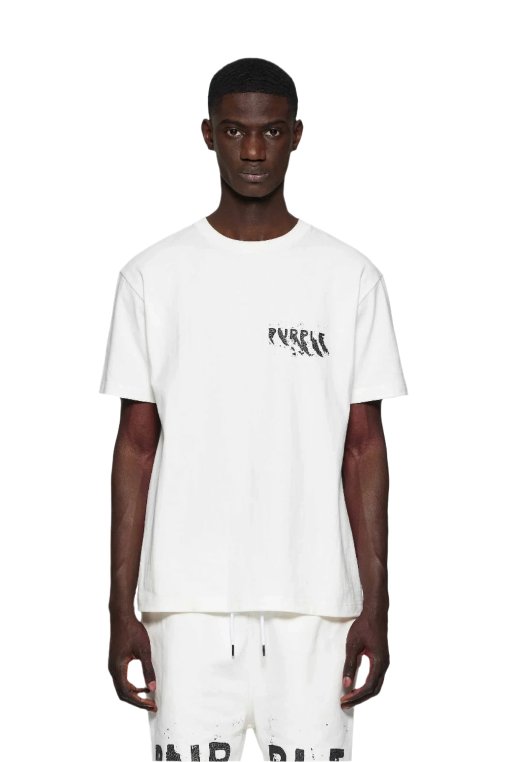 Purple Brand Painted Wordmark T-Shirt