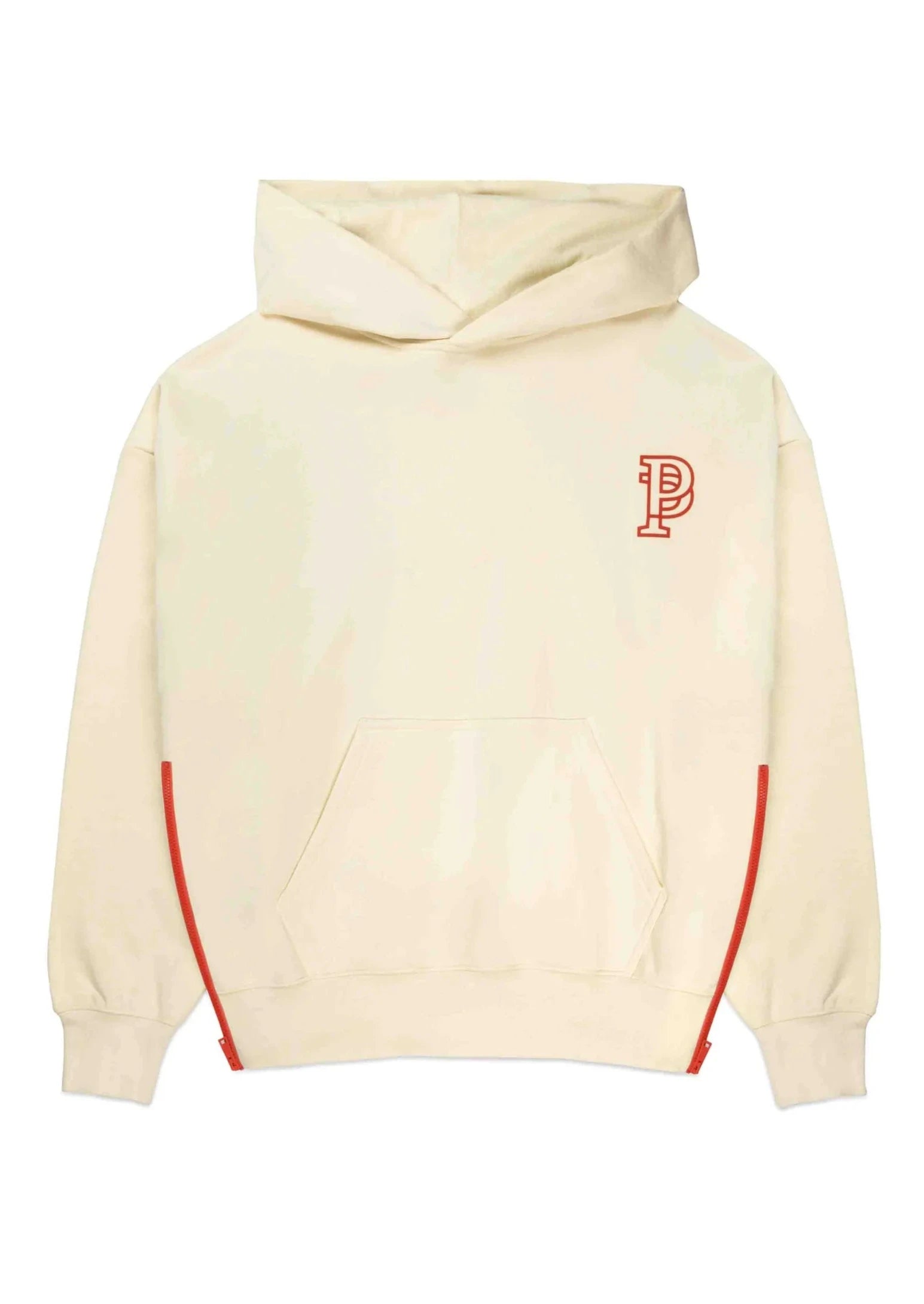 Purple Brand Cream & Red Glyph Hoodie