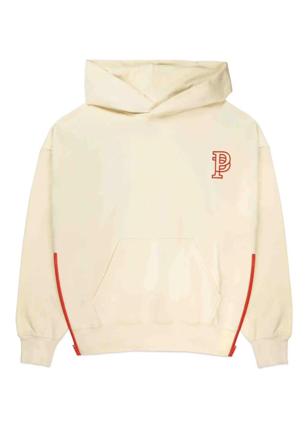 Purple Brand Cream & Red Glyph Hoodie