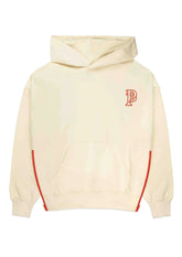 Purple Brand Cream & Red Glyph Hoodie