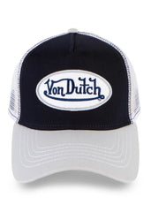 Von Dutch Navy with Silver Trucker