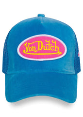 Von Dutch BLUE HOLLYWOOD VELVET TRUCKER