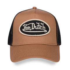 Von Dutch Taupe, Off-White & Black Trucker