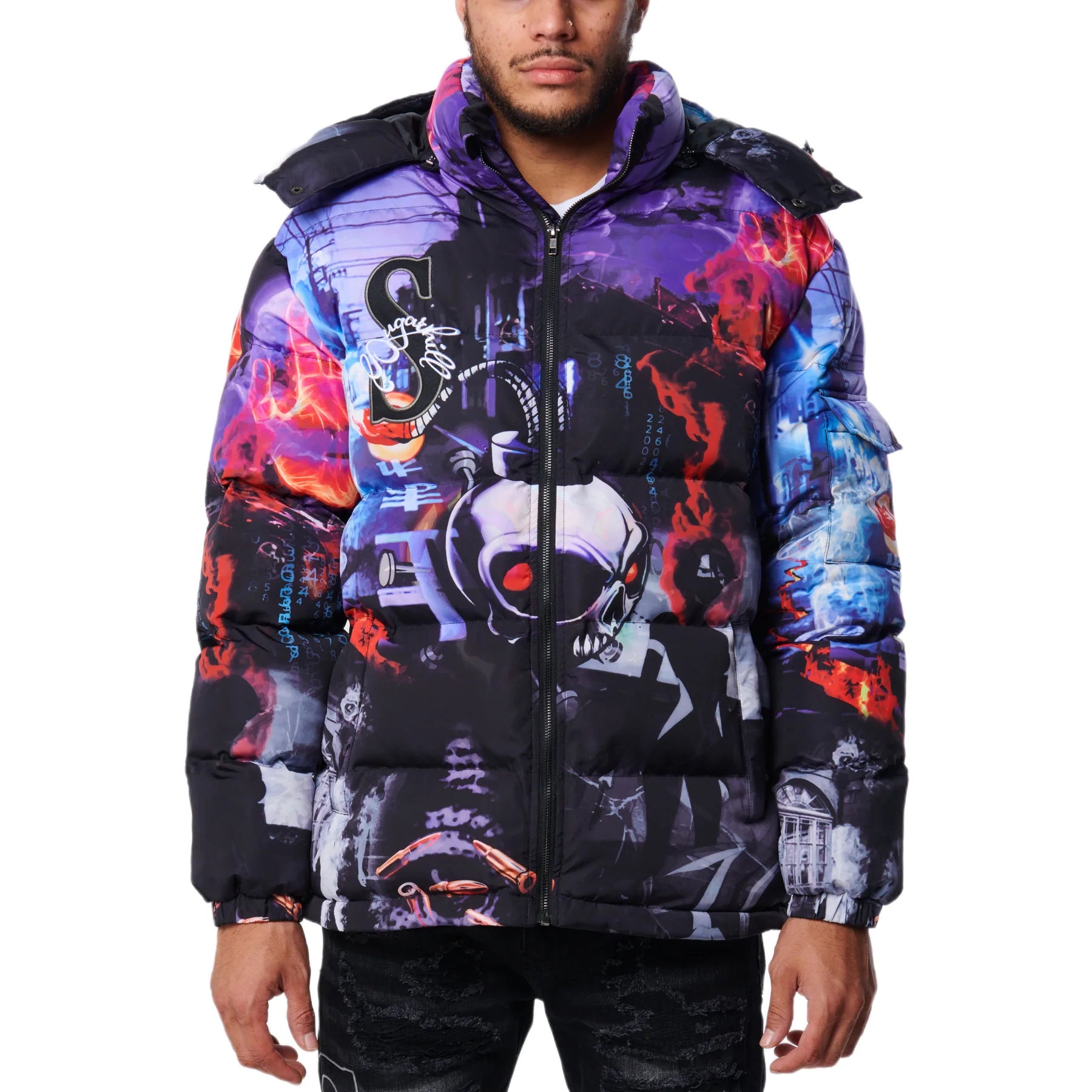 SUGARHILL MIDNIGHT PUFFER JACKET – Players Closet