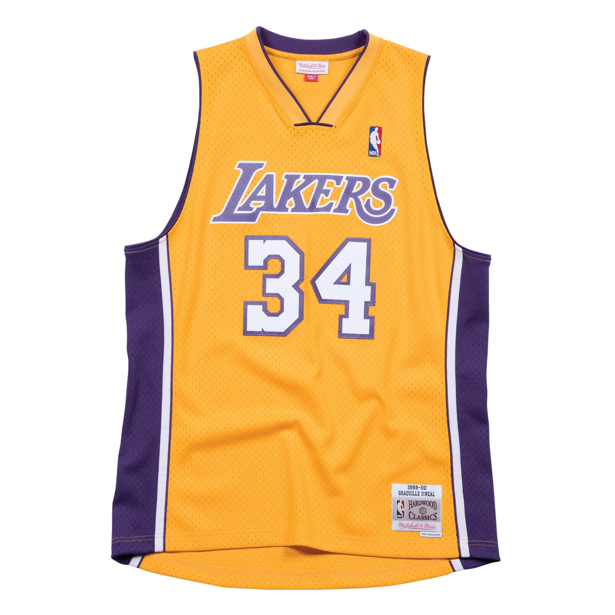 Swingman Jersey Los Angeles Lakers Home 1999-00 Shaquille O'Neal – Players  Closet