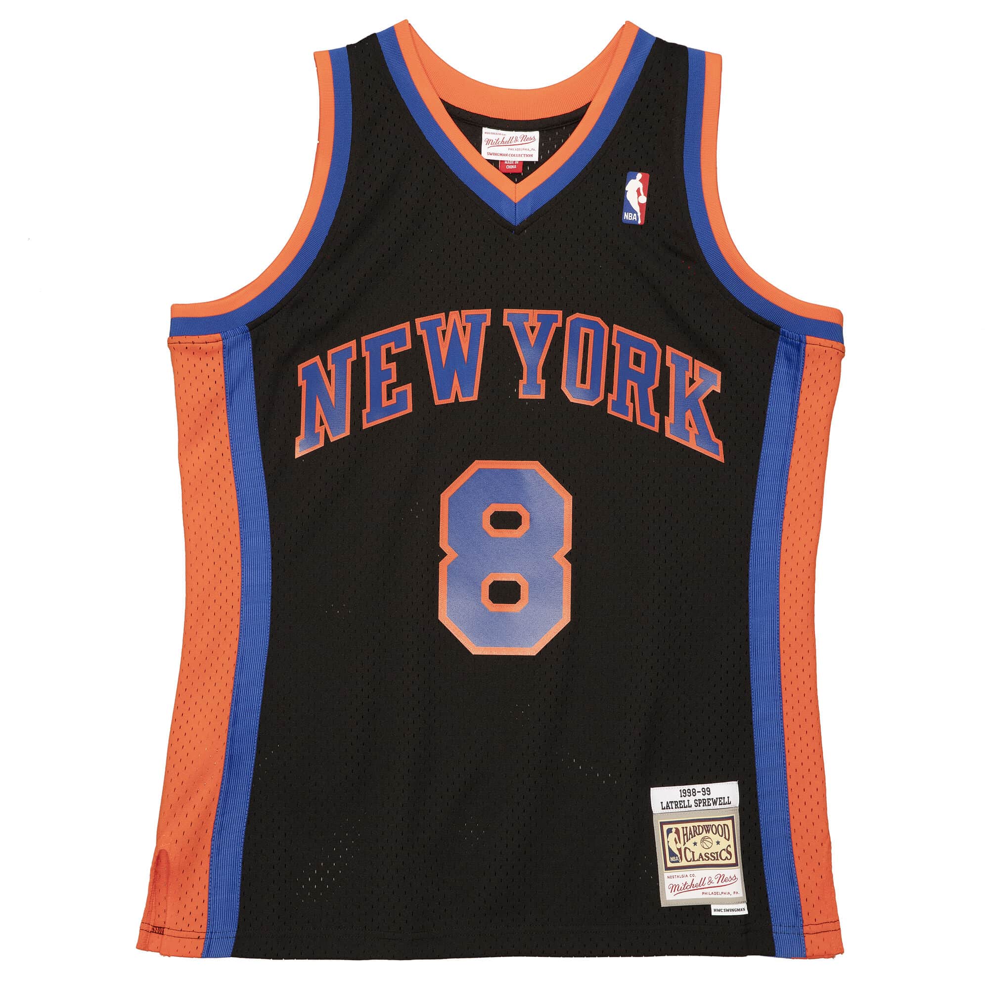 Latrell Sprewell Apparel, Latrell Sprewell New York Knicks Jerseys