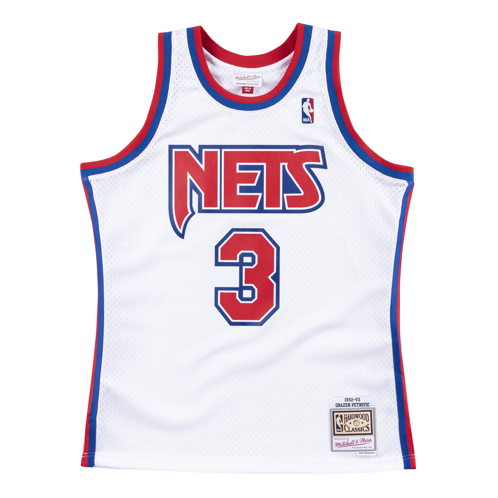 nets red white and blue jersey