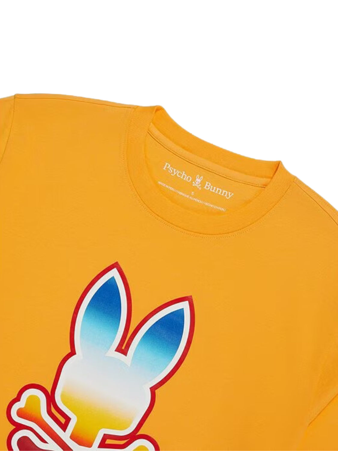 men's Guy graphic tee with sunrise-inspired Bunny print