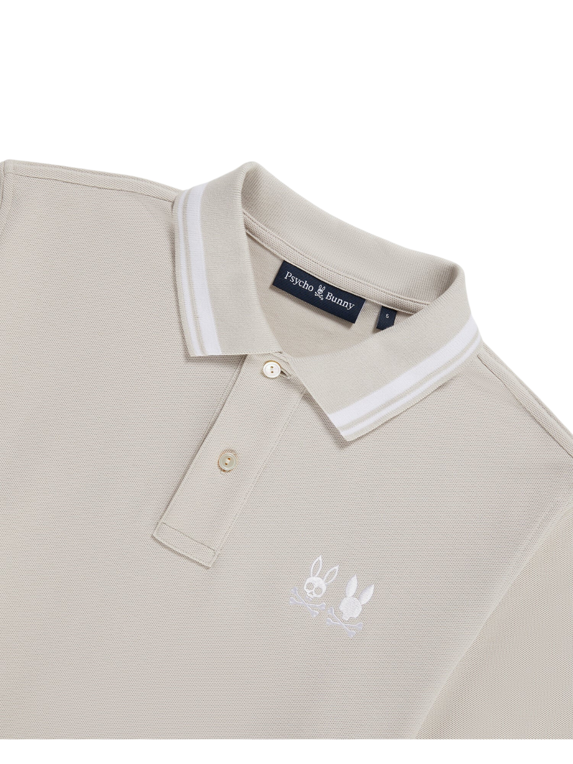 men's Kingwood piqué polo with an embroidered twin Bunny logo on the chest