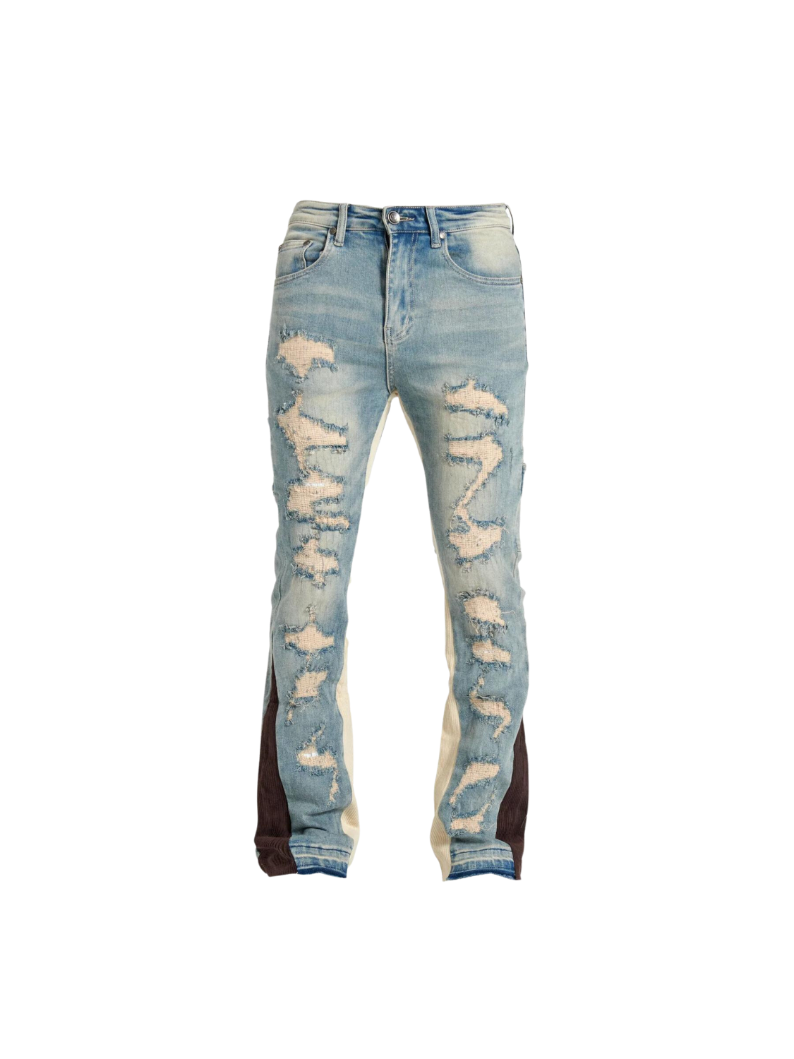 SUGARHILL Augustus Stacked Flare Jeans