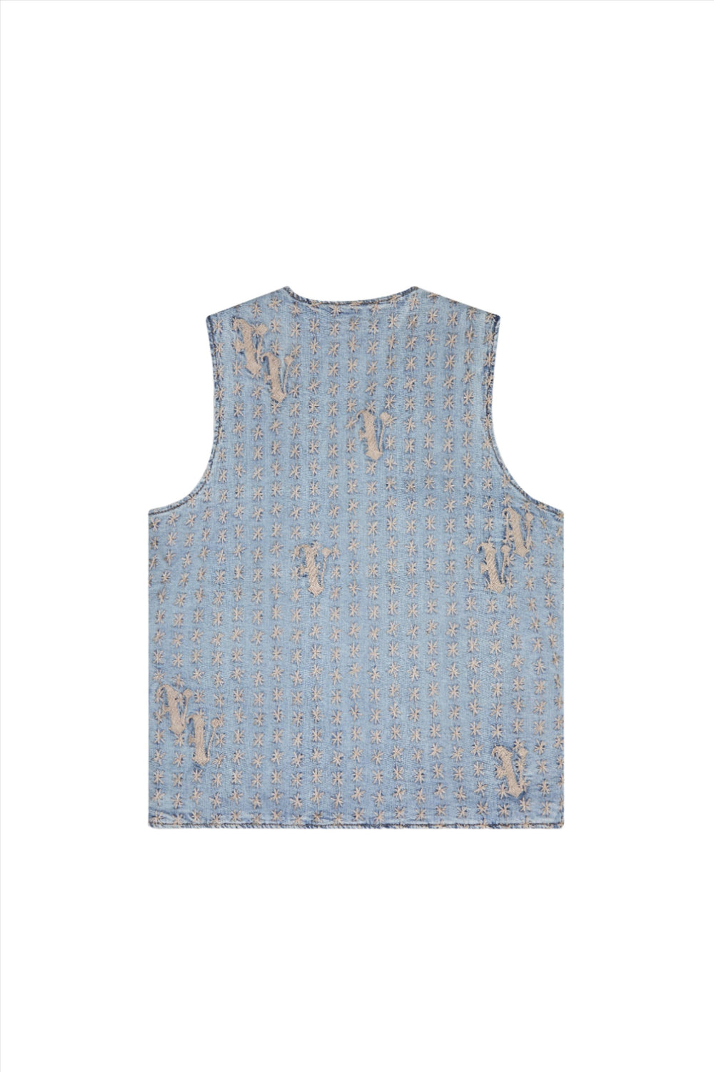 VALABASAS STARLET LT. VINTAGE BLUE / CREAM Vest