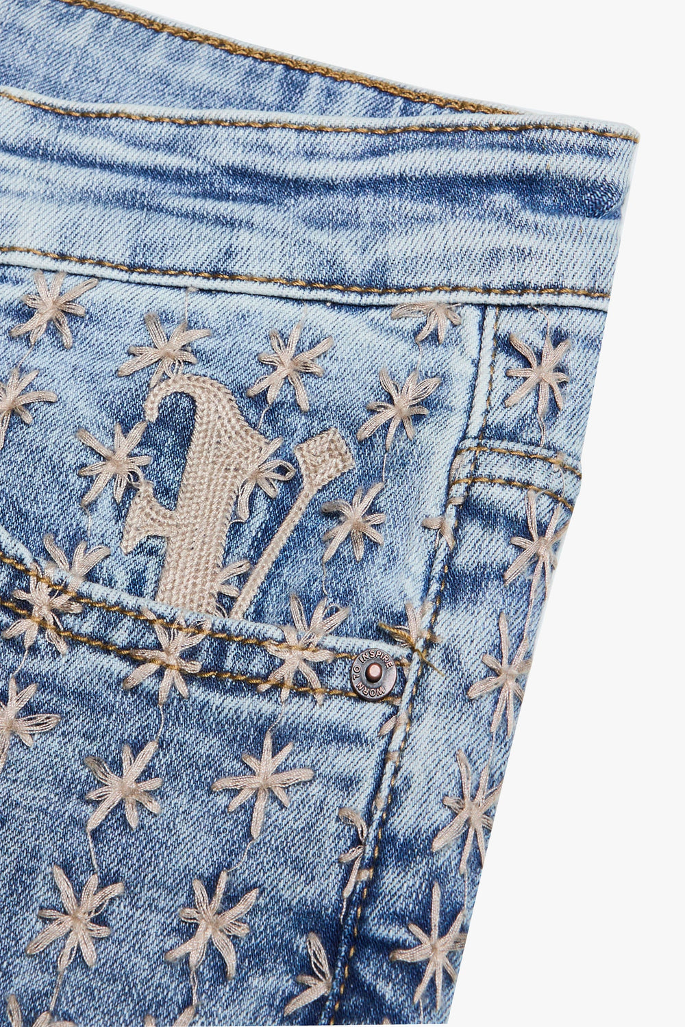 ASTERISK SKINNY JEANS – Players Closet