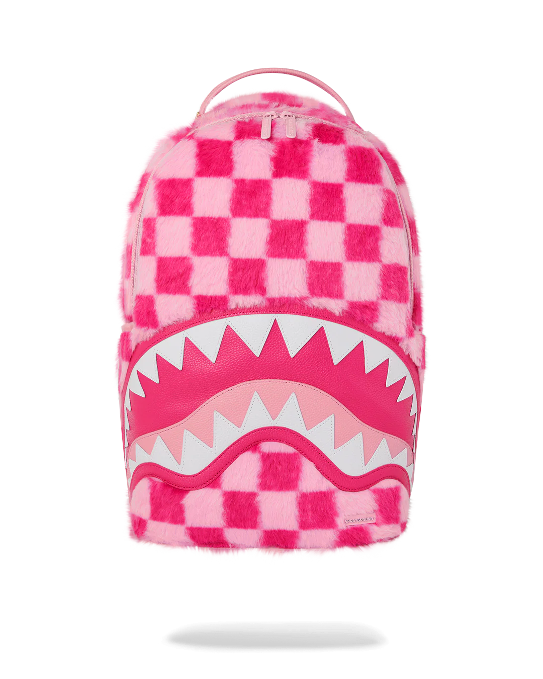 FURZILLA SHARK (PINK CHECK) BACKPACK