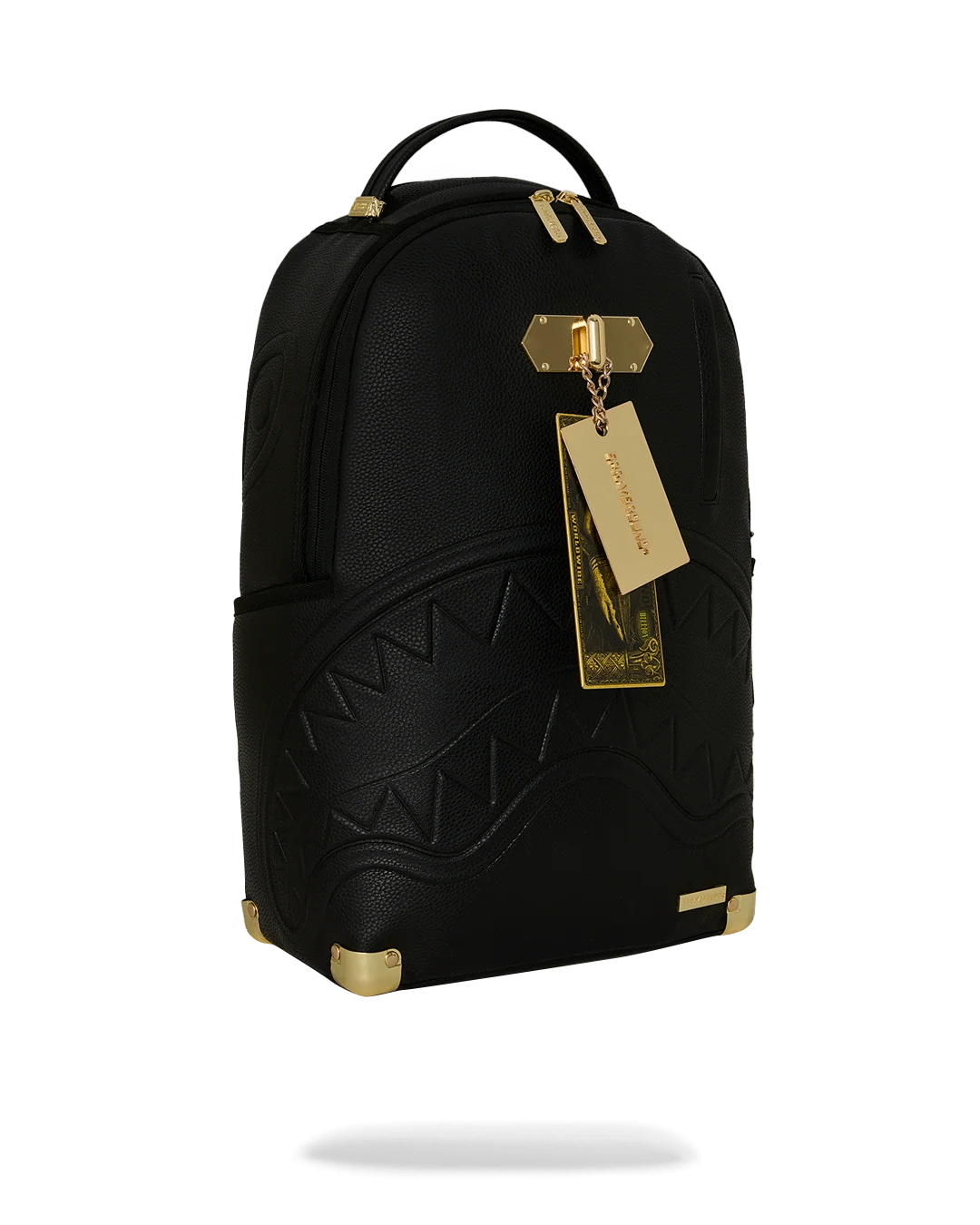 GOLDEN RESERVE METAL MONEY LOCKED HANDTAG BACKPACK