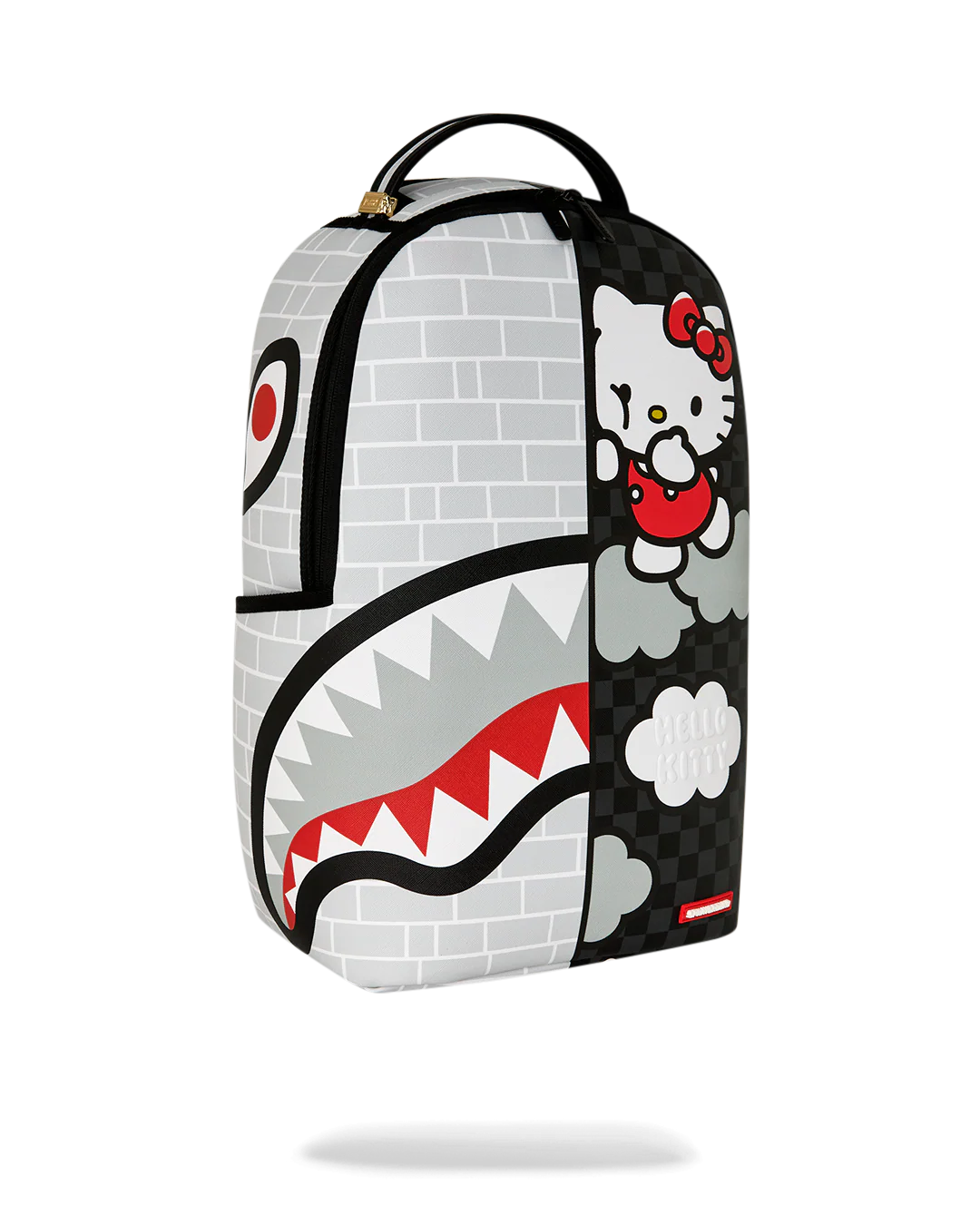 HELLO KITTY OFFICIAL COLLAB - BRICK WALL SPLIT BACKPACK