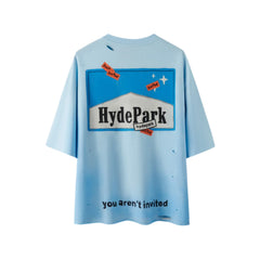 Hyde Park Blue Ciggy Cig Tee