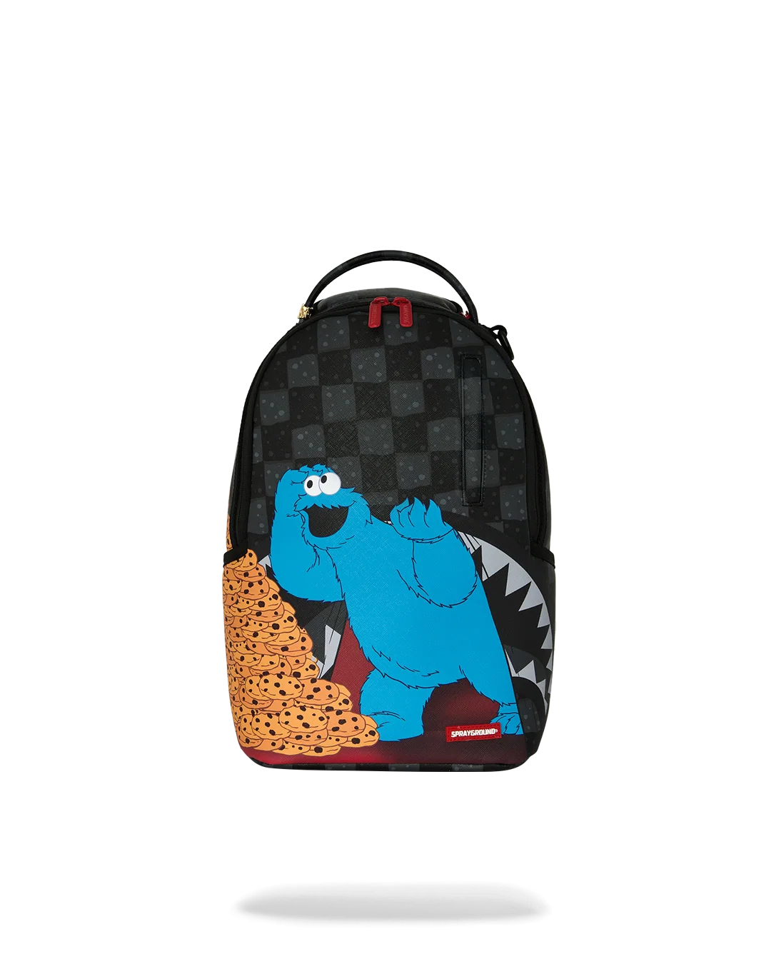 SESAME STREET COOKIE MONSTER STACK EM HIGH MINI DLX BACKPACK