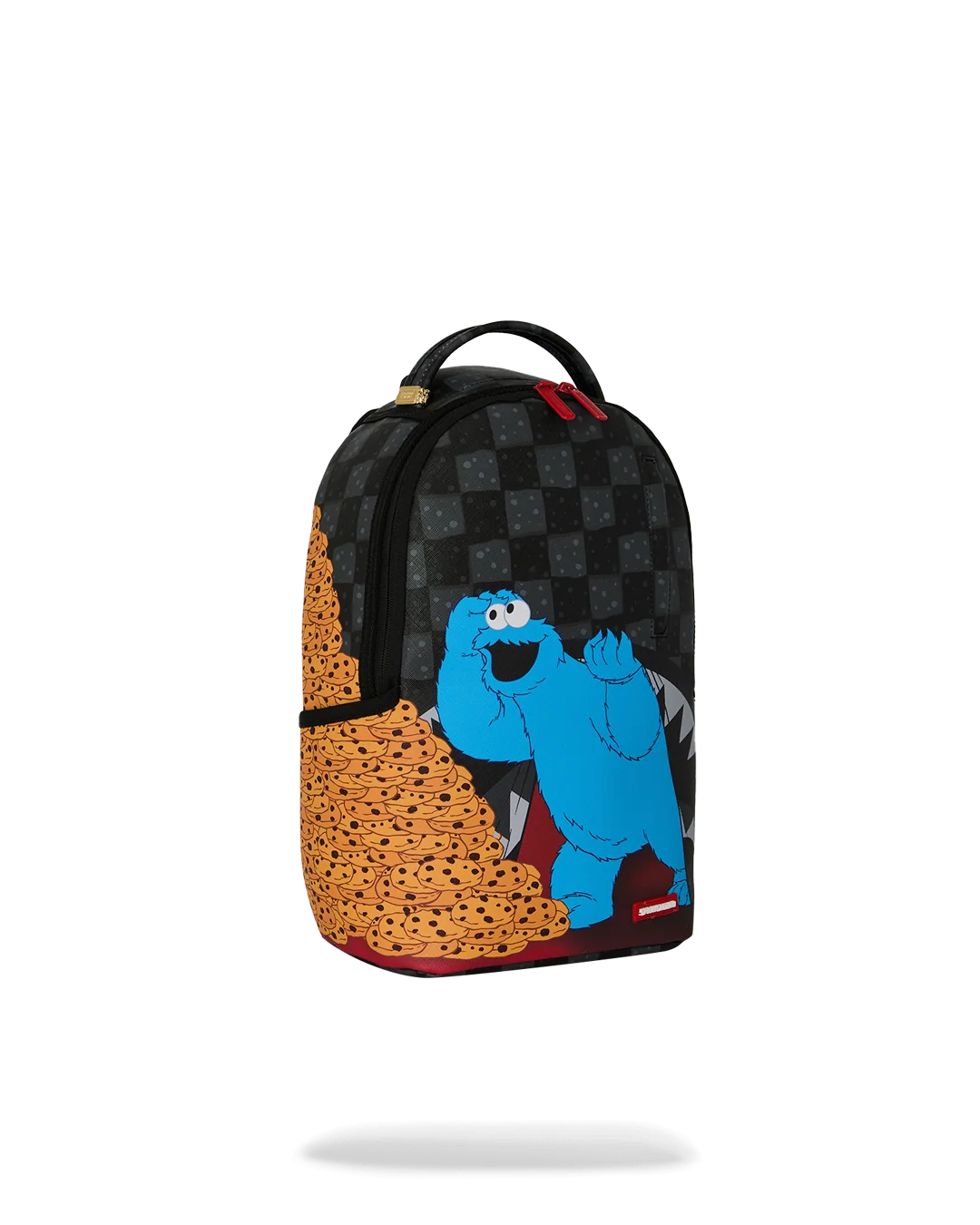 SESAME STREET COOKIE MONSTER STACK EM HIGH MINI DLX BACKPACK