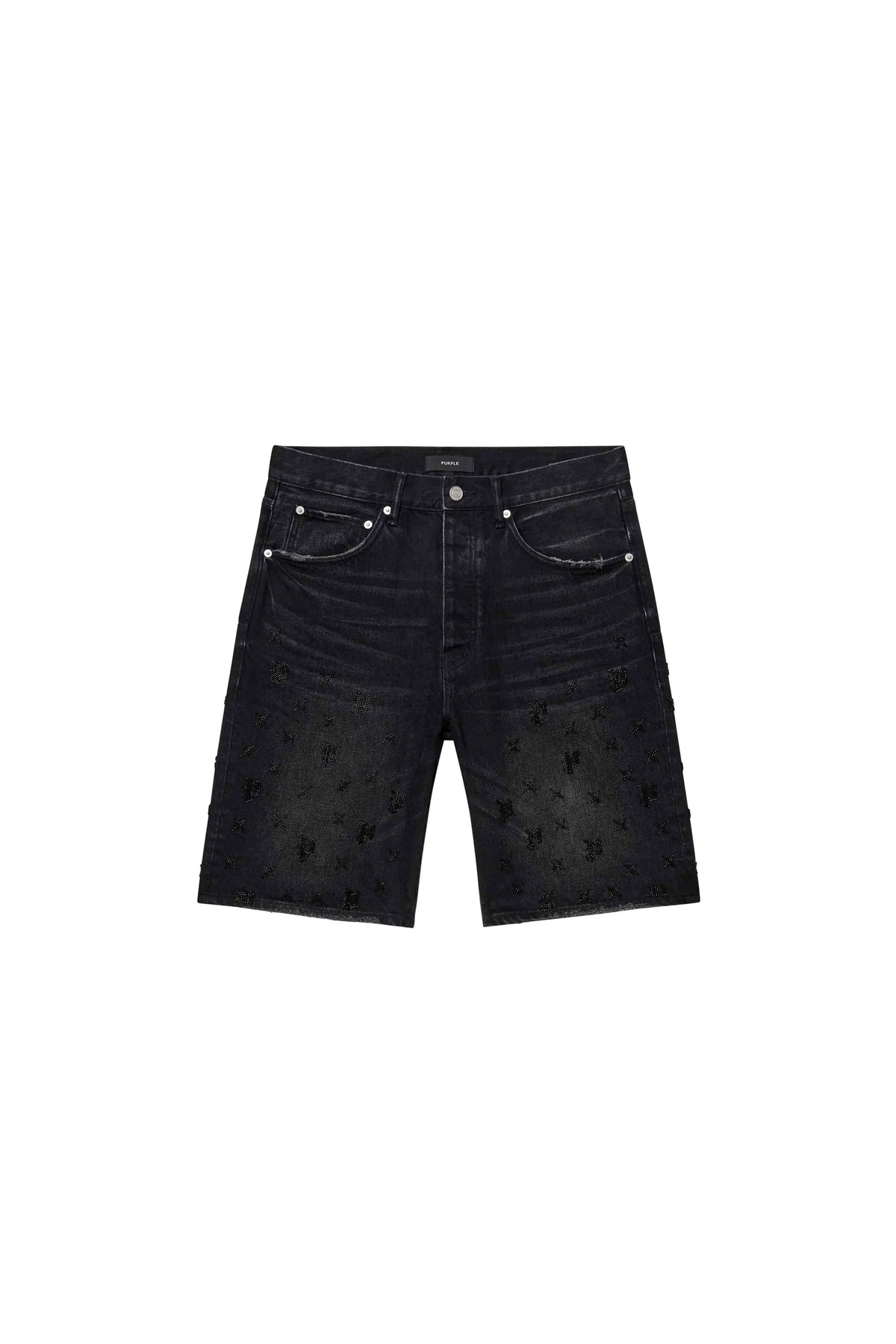 P059 Beaded Monogram Short