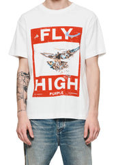 Purple Brand “fly high” graphic t-shirt