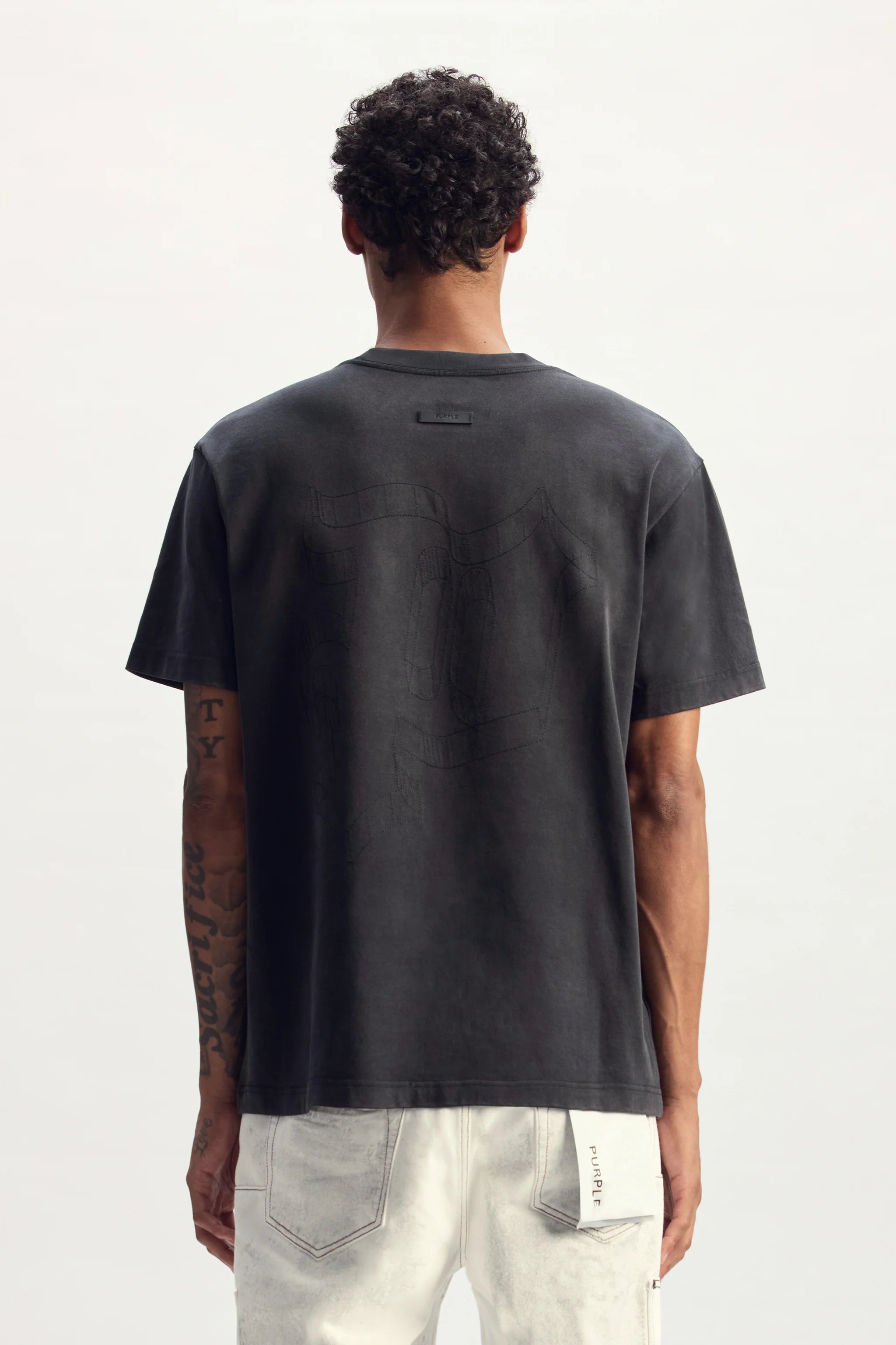 Perforated Mark Tee