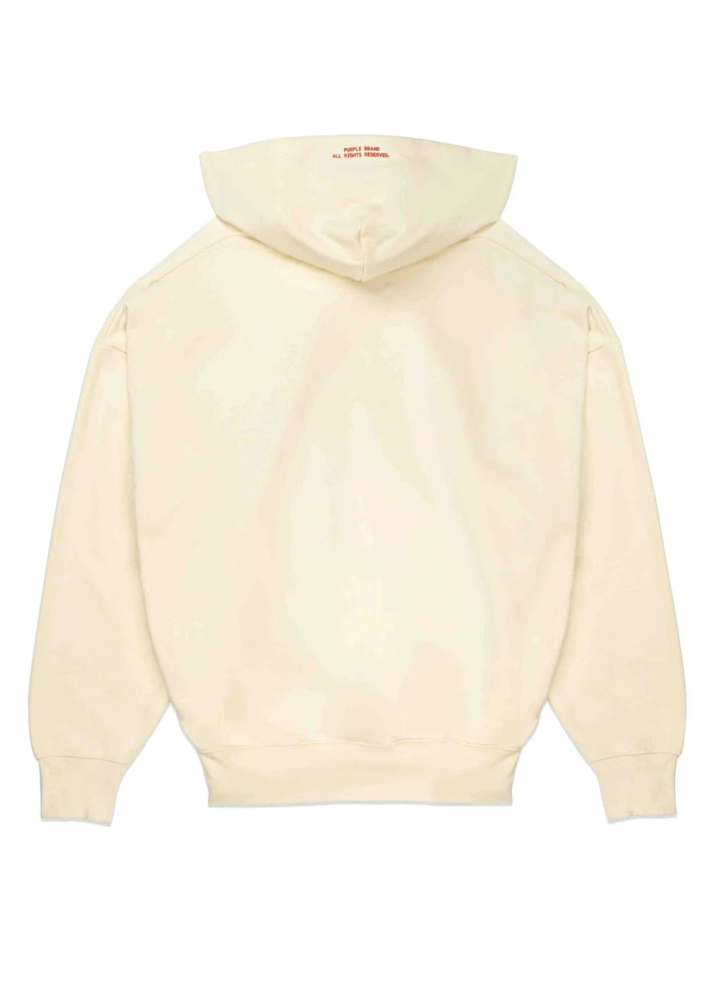 Purple Brand Cream & Red Glyph Hoodie