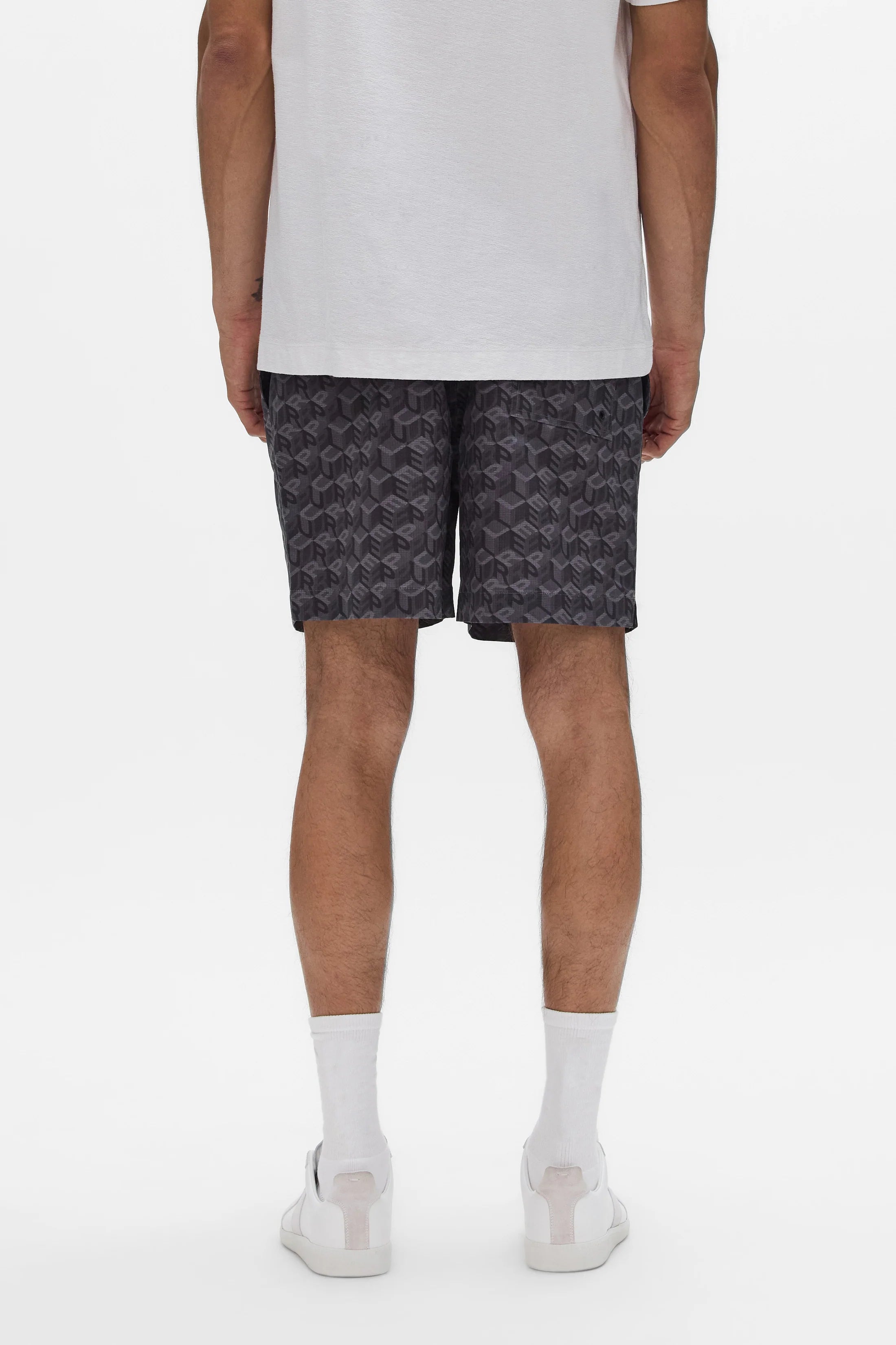 Cube Monogram All Around Short