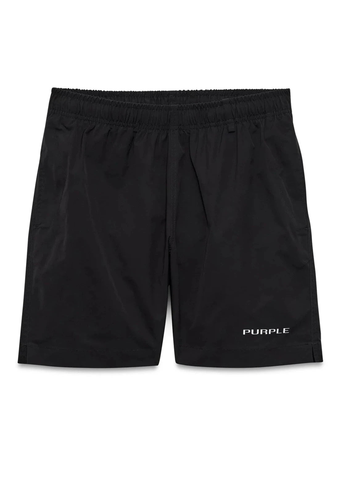 Purple Brand Black Wordmark All Around Shorts