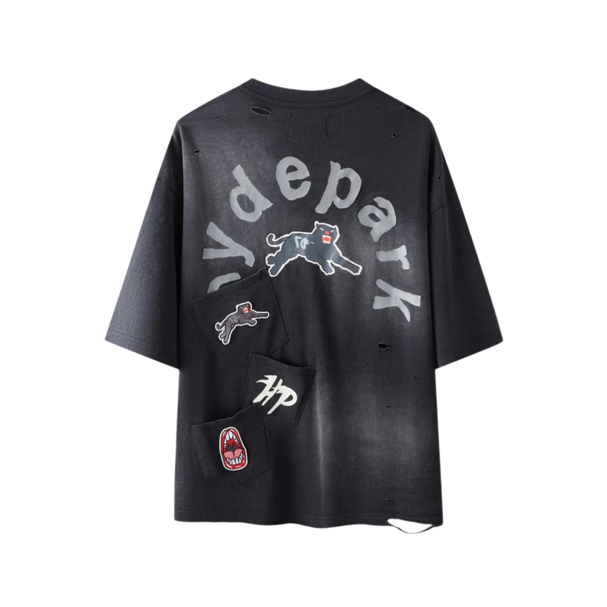 Hyde Park Black Pockets Everywhere Tee