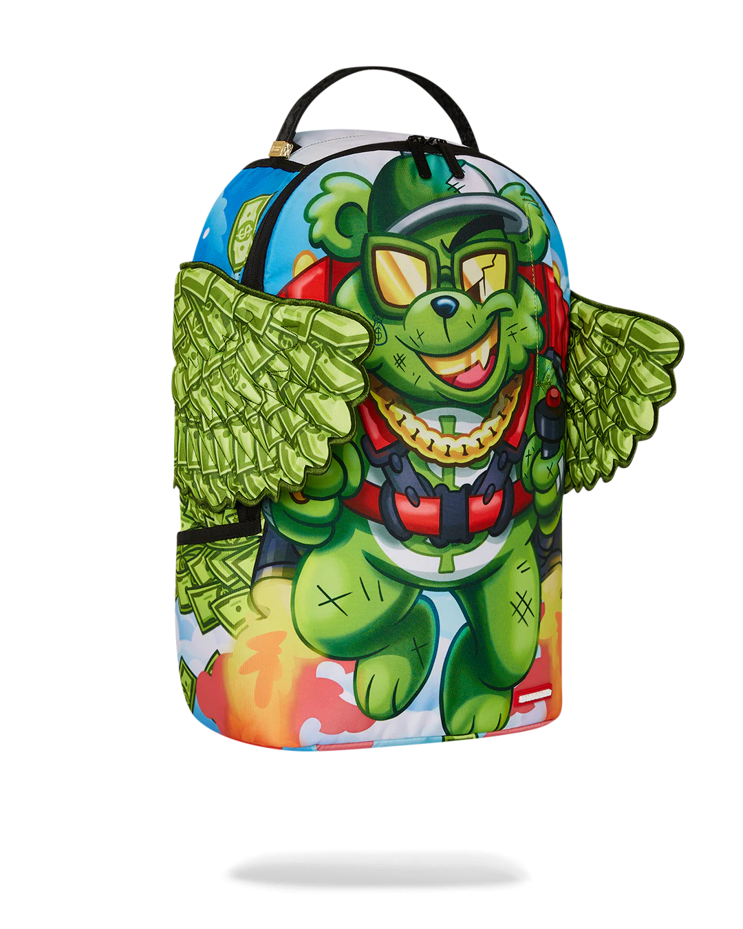 MONEY BEAR WE BOUT TO TAKE OFF BACKPACK