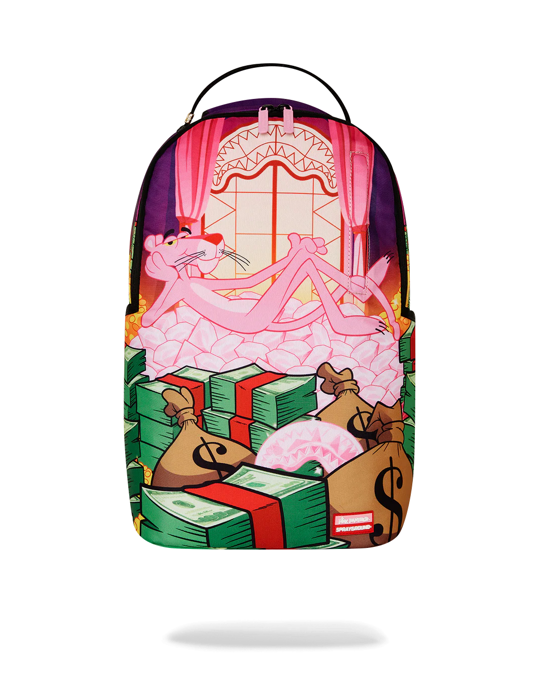 PINK PANTHER FORTRESS OF MONEY-TUDE BACKPACK