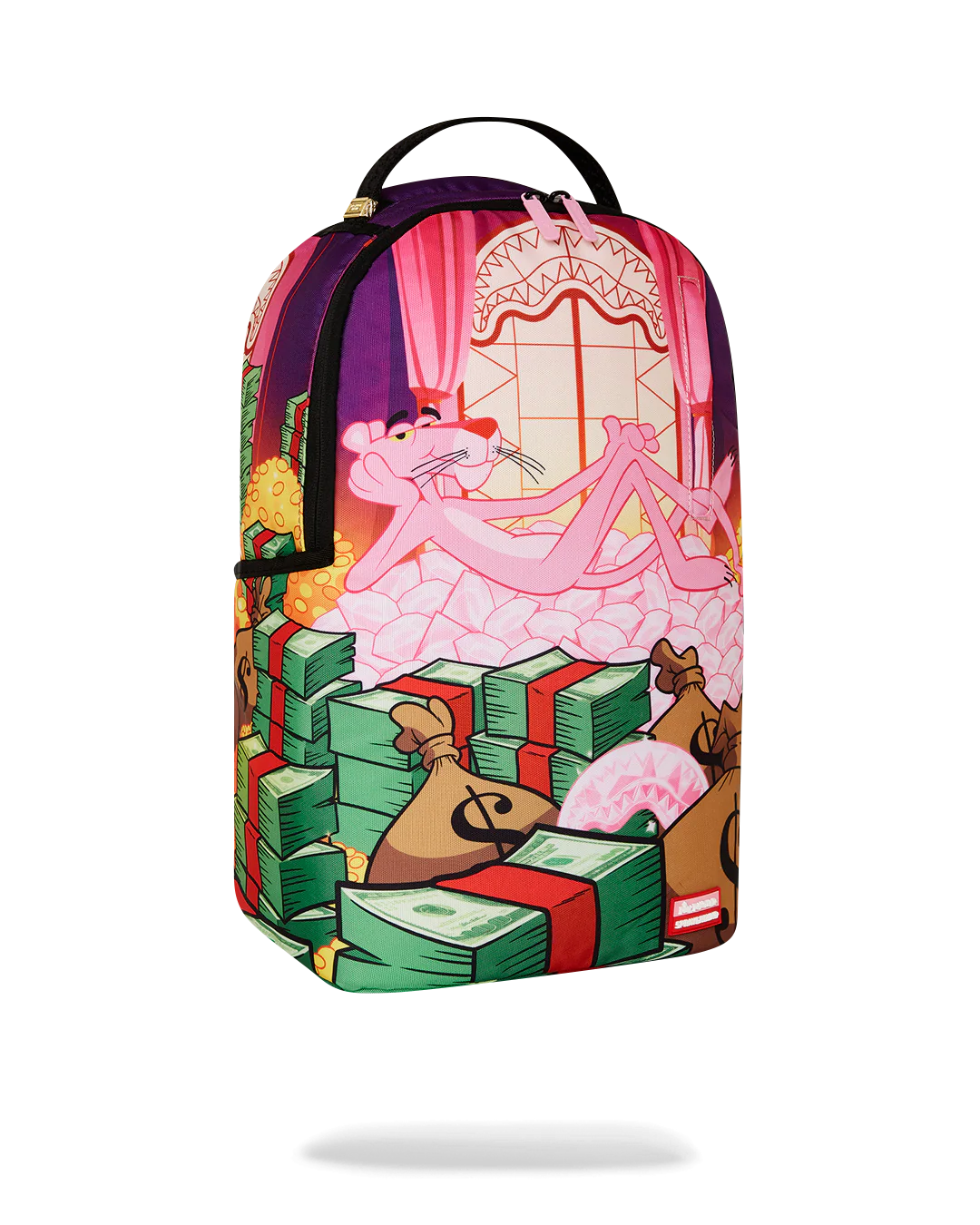 PINK PANTHER FORTRESS OF MONEY-TUDE BACKPACK