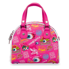 Von Dutch JAX HOT PINK BOWLING BAG SMALL