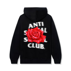 Forbandet design Spectacle Anti Social Social Club Roses Are Red Black Hoodie – Players Closet