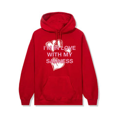 Anti Social Social Club Sadness Red Hoodie Players Closet