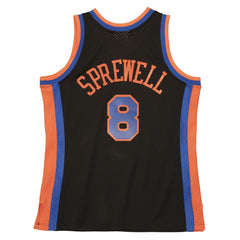 Black, Blue & Orange Swingman Latrell Sprewell New York Knicks 1998-99 Jersey